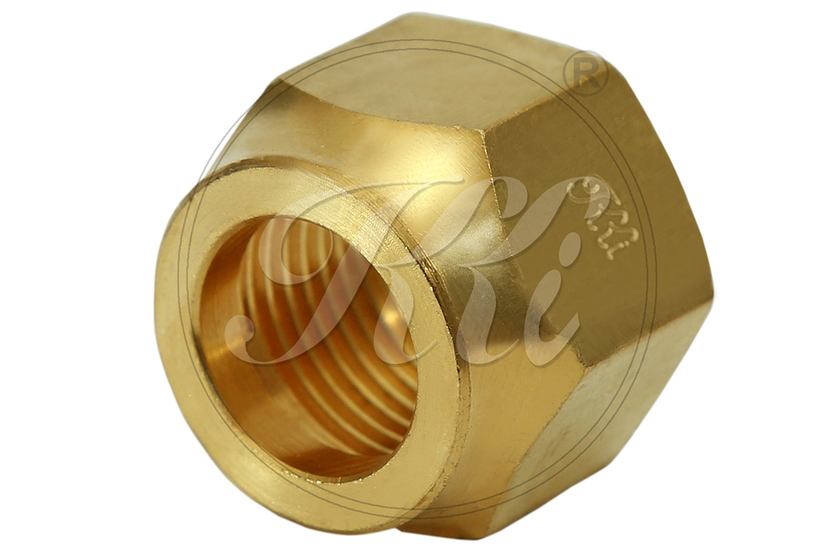 Flare Fittings Manufacturer in Gujarat, Brass Flare Fittings Manufacturers, Brass Flared Nut