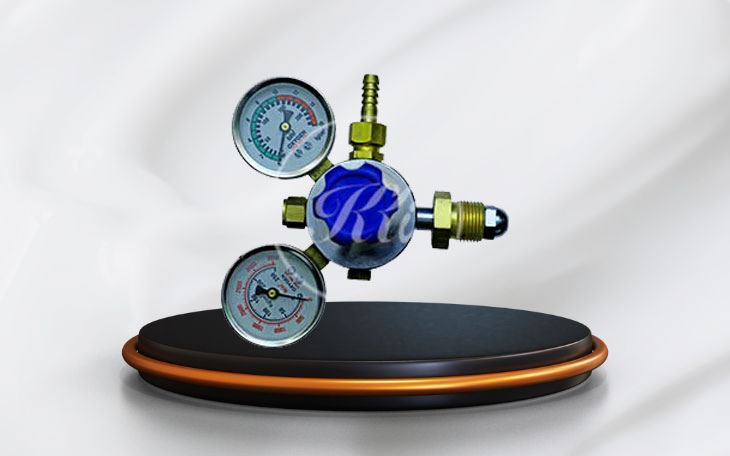 Two Step Double Gauge Oxygen Regulator of KK International