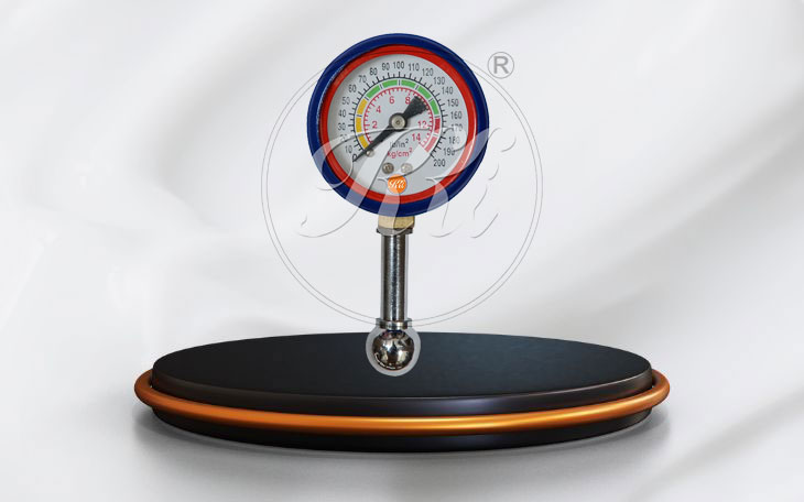 MARUTI AIR CHUCK WITH PRESSURE GAUGE of KK International