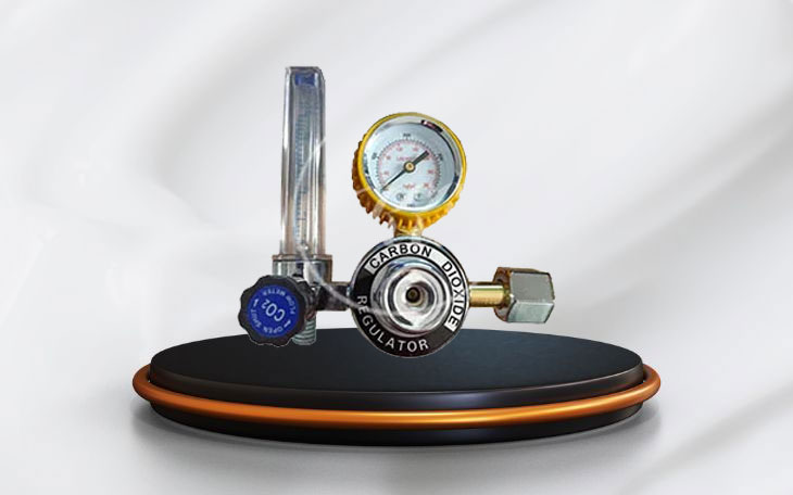 CO2 Argon Flow Meter with Regulator of KK International