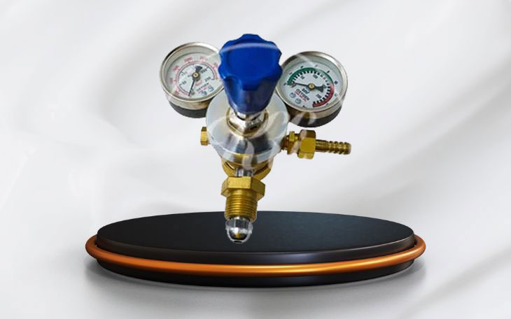 Double Gauge O2 Regulator HP of KK International