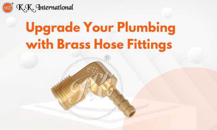 KK International Durable & Leak-Proof Brass Hose Fitting