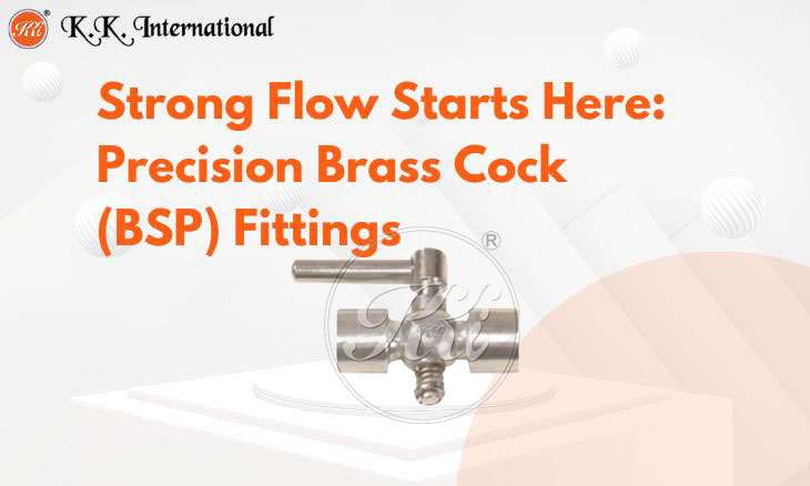 KK International Stop Valve Leaks with Premium Brass Cock (BSP)