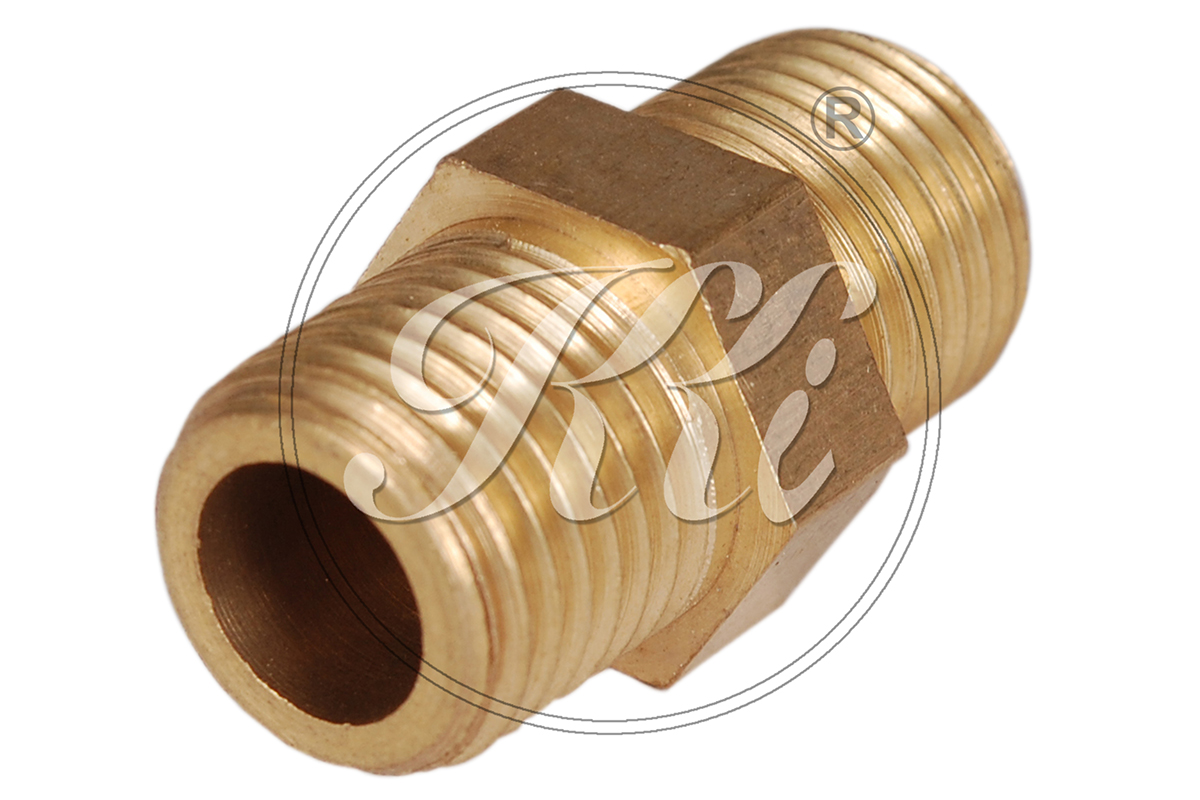 Pipe Fittings Maker in Gujarat, Brass Hex Nipple