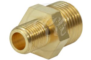 Reducing Hex Nipple, Brass Reducing Hex Nipple, Brass Pipe Nipple