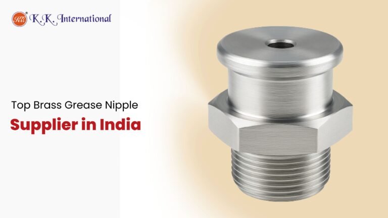 Top Brass Grease Nipple Supplier in India