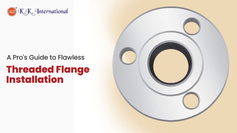 A Pro's Guide to Flawless Threaded Flange Installation