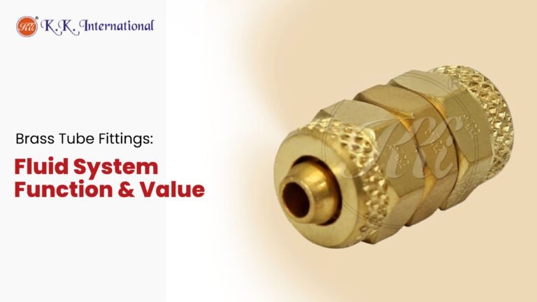 Brass Tube Fittings: Fluid System Function & Value