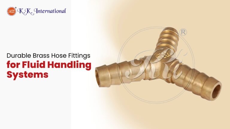 Durable Brass Hose Fittings for Fluid Handling Systems