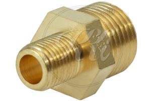 Flare Fittings Supplier, Brass Reducing Pipe Nipple