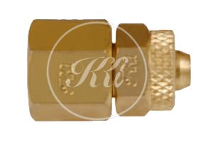 Brass Female Tube Connector