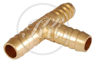 Hose T Joint Nipple, Brass Barb T Joint Nipple