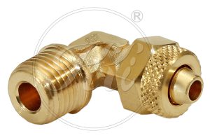 Brass Tube Elbow, Brass Tube Elbow With Nut