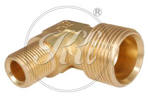 Brass Compression Reducing Male Elbow, Reducing Male Elbow with Nut-Ferrule